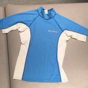 Rash guard from surfing trip to Hawaii 🌊 🏄‍♀️